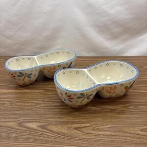 Temp-tations by Tara Garden Seasonal Chips and Dip Bowls